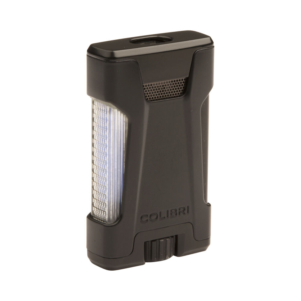 Rebel Double Flame Black Lighter, , jrcigars